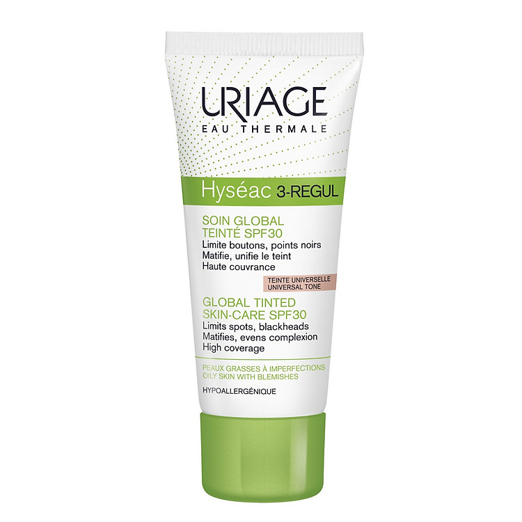 Kem Dưỡng Giảm Mụn Uriage Hyseac 3-Regul Soin Global 40ml