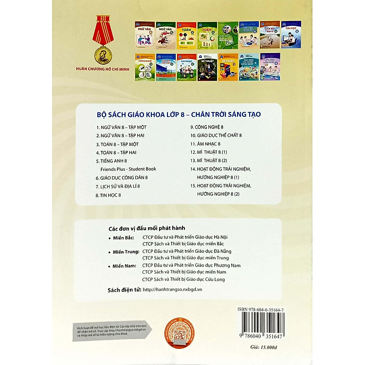 Tin Học 8 (Chân Trời Sáng Tạo) (2023) - Ảnh 2