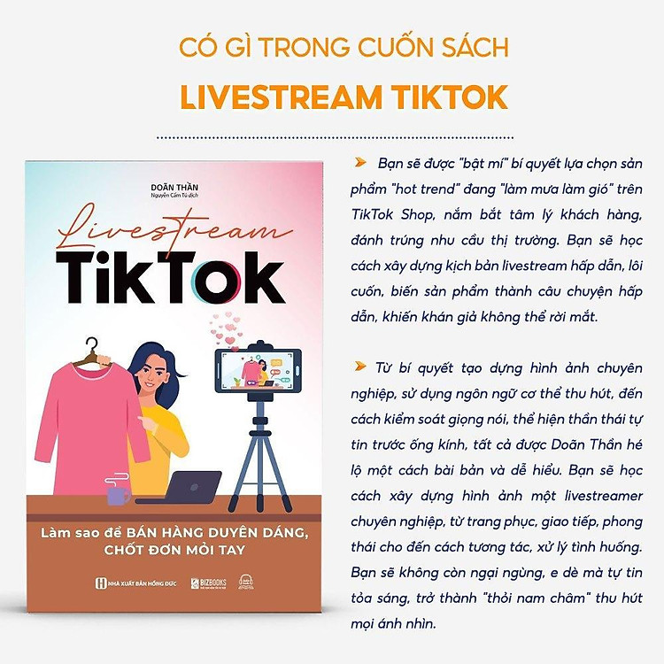 Livestream Tiktok - Làm Sao Để Bán Hàng Duyên Dáng, Chốt Đơn Mỏi Tay - Ảnh 3