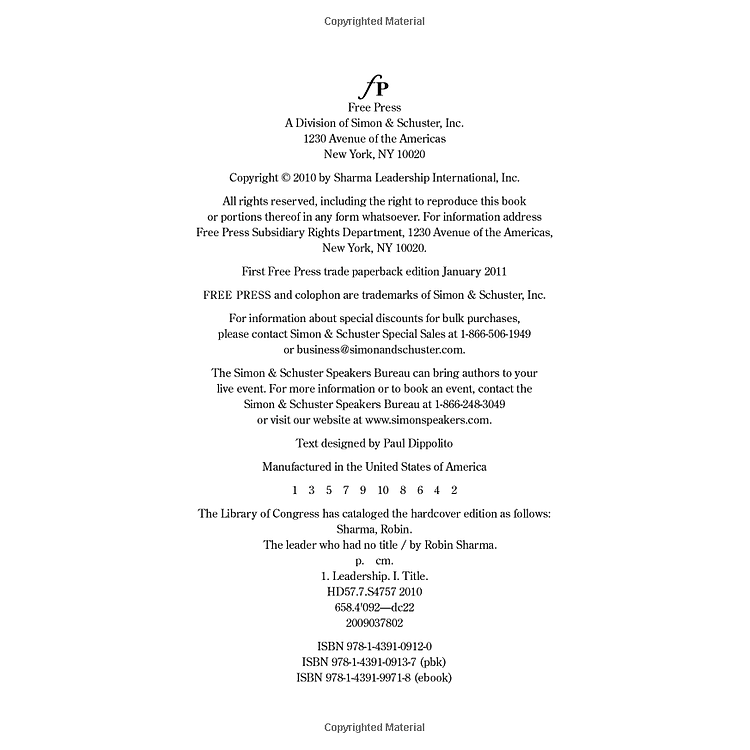 The Leader Who Had No Title: A Modern Fable On Real Success In Business And In Life - Ảnh 5