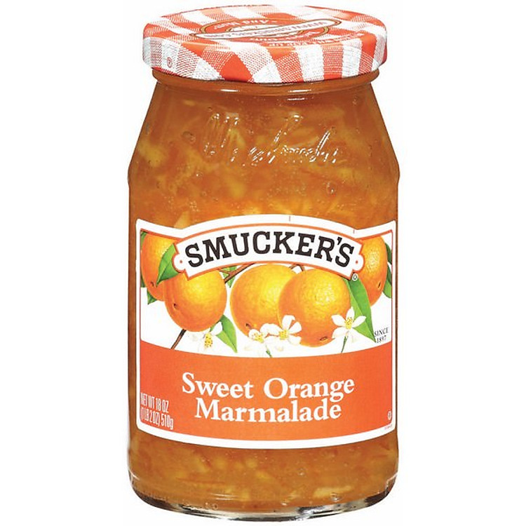 Mứt Cam Ngọt Smucker's 340g - Nhập Khẩu Mỹ | Smucker's Sweet Orange Marmalade 340g