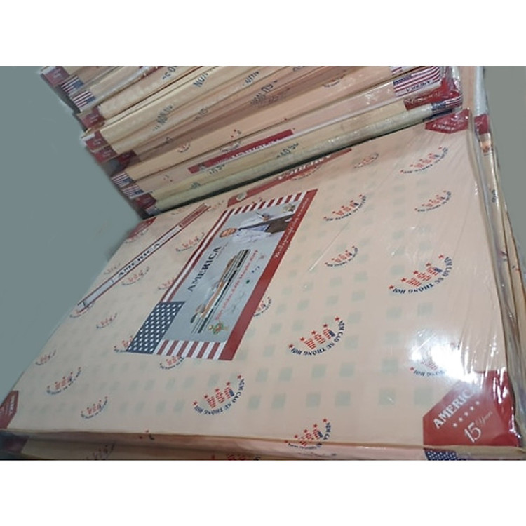 Nệm Cao Su Non Cao Cấp Lỗ Vuông American 15cm - 20cm