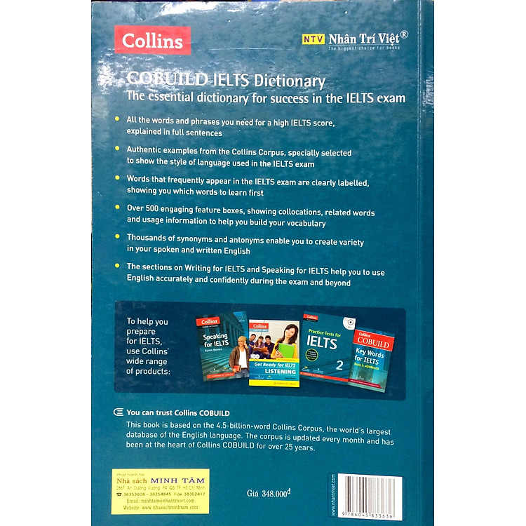 Cobuild IELTS Dictionary - Ảnh 2