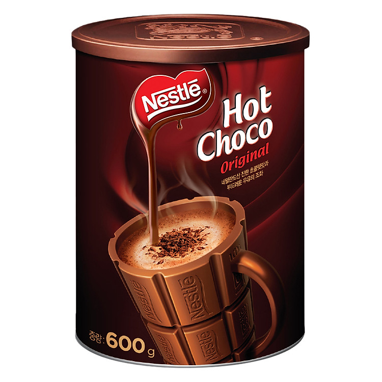 Lon Bột Ca Cao Nestlé Hot Choco (600g)