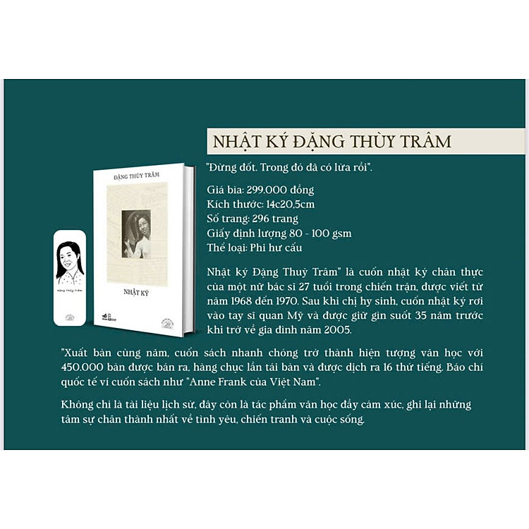 (Ấn bản đặc biệt kỷ niệm 20 năm Nhã Nam) Nhật Ký Đặng Thuỳ Trâm - Đặng Thuỳ Trâm – Nhã Nam