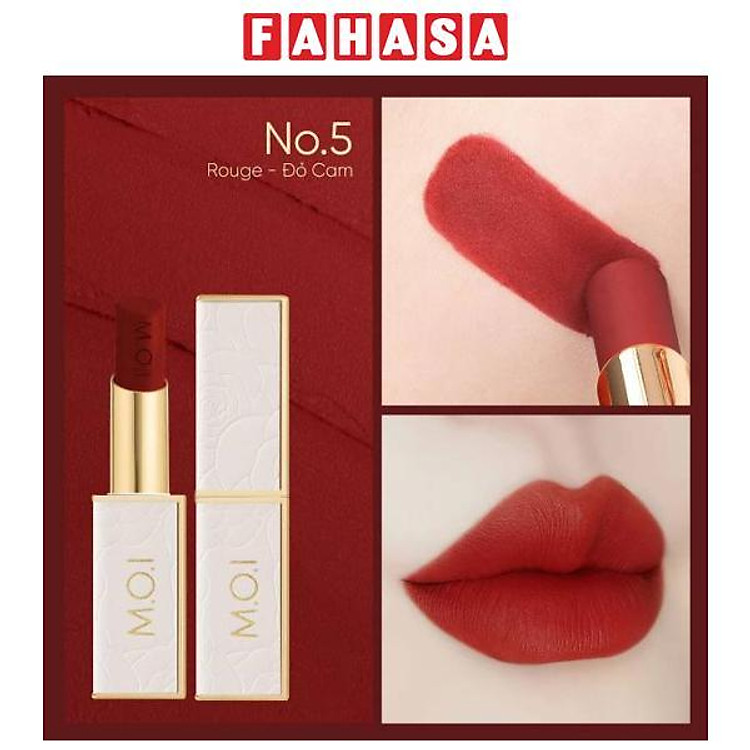 Son Môi Thỏi Lì M.O.I - Love Holiday Edition Cap Cấp 2.7gr - Dưỡng Ẩm, Lâu Trôi