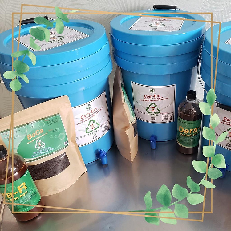 Thùng rác ủ phân hữu cơ Com-Bin
