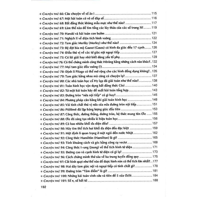 Trăm Lẻ Một Chuyện Lí Thú Về Toán - Hồng Ân - Ảnh 3