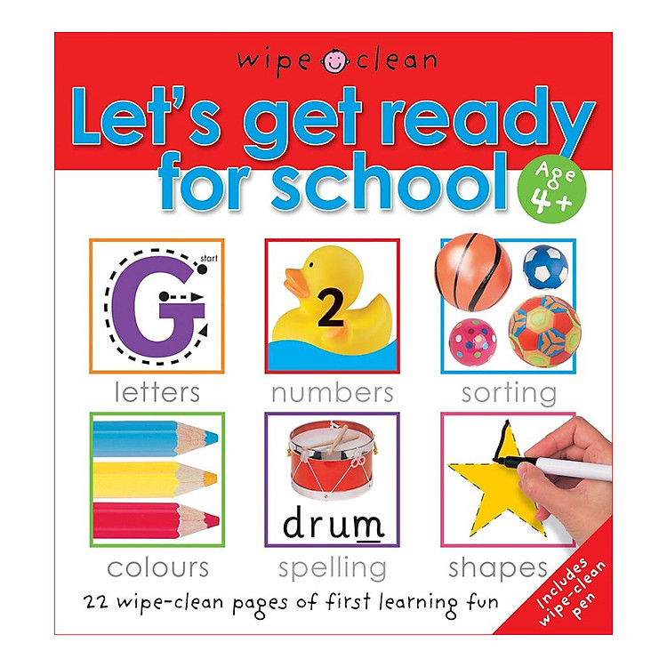 Sách Let'S Get Ready for School: Let'S Get Ready for School - Let's Get Ready For School (Paperback)