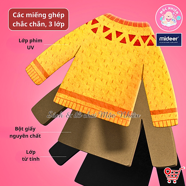 Đồ Chơi Xếp Hình Nam Châm Mideer Chính hãng Giá rẻ - Hình ảnh 4