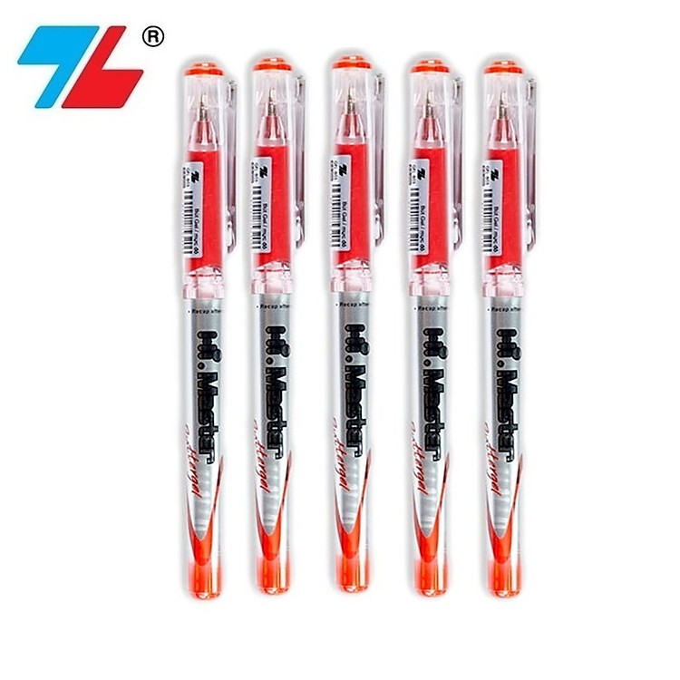 Set 5 bút gel B Thiên Long GEL-B03 huyền thoại / Bút Gel B03 ngòi 0.6mm