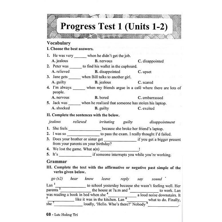 Bài Tập Tiếng Anh Lớp 10 - Không Đáp Án - Bám Sát SGK Chân Trời Sáng Tạo - Ảnh 7