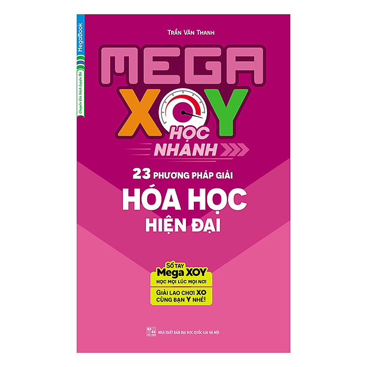 Sách Mega XOY Học Nhanh 23 Phương Pháp Giải Hóa Học Hiện Đại (Sổ Tay Nhỏ Gọn)