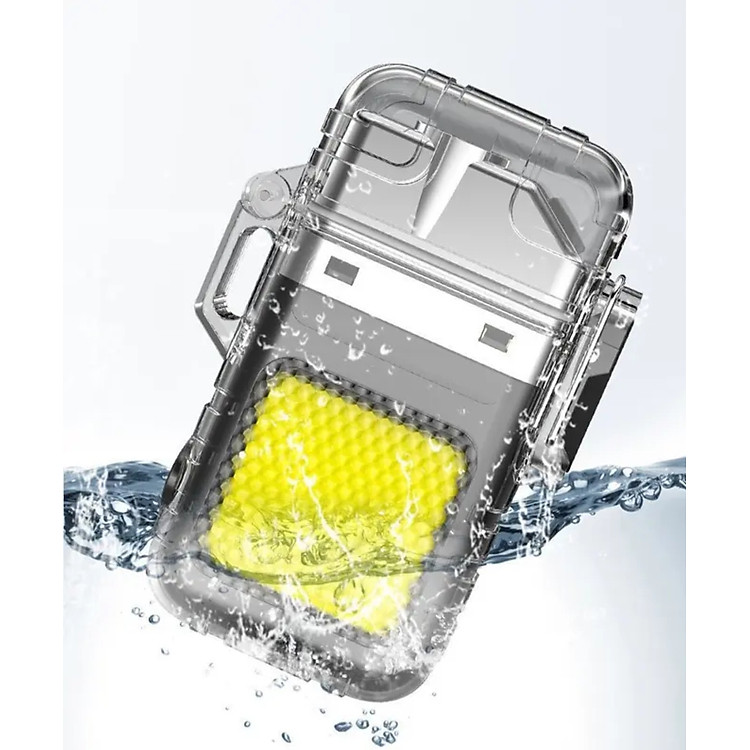 Bật Lửa Điện 3 Chức Năng, Đèn Pin LED 3 Chế Độ, Móc Khoá Tiện Lợi, Sạc Nhanh Type C, Chống Nước IPX6 - Ảnh 7