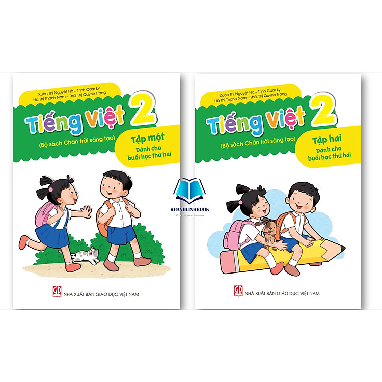 Sách - Tiếng Việt 2 - Dành cho buổi học thứ hai (Bộ sách Chân trời sáng tạo) ( Tập 1 +2 )