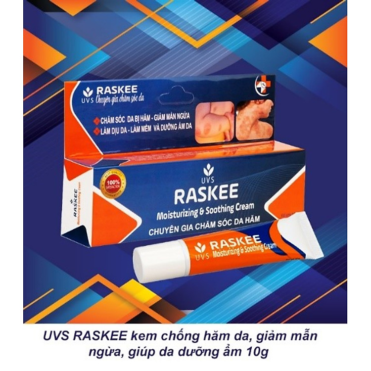 Mua tại Tiki: Kem trị hăm da UVS RASKEE Chính hãng, giá tốt