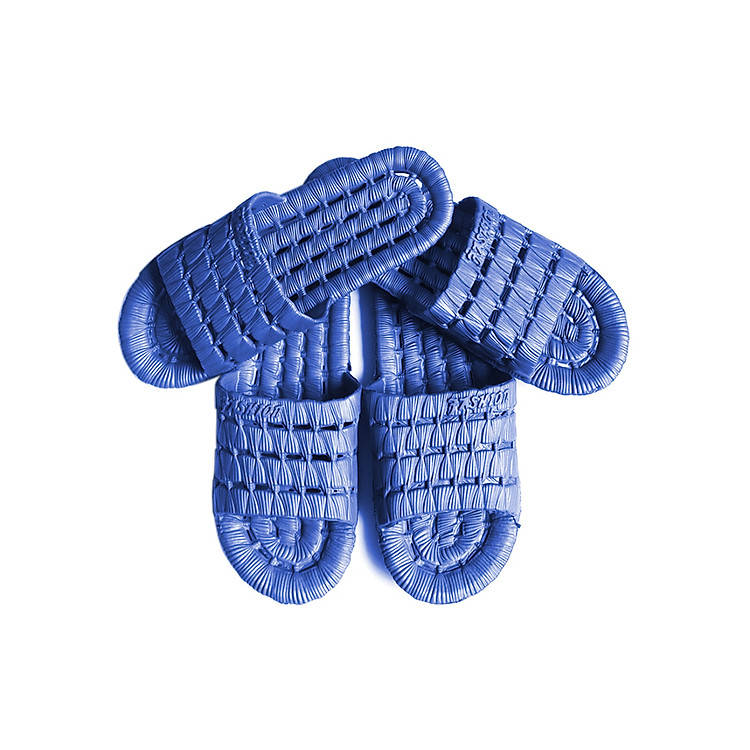 Combo 2 đôi Dép chống trơn đi trong nhà T283S339 - Xanh đen