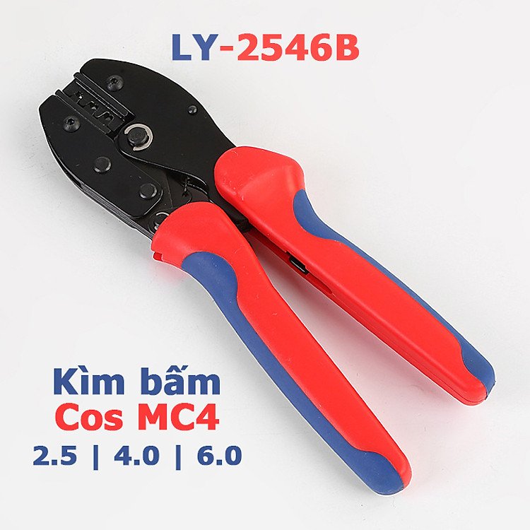 Kìm bấm cos MC4 chuyên dụng cho điện năng lượng mặt trời LY 2546B