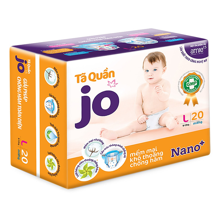 Tã Quần jo Size L20 (20 Miếng)