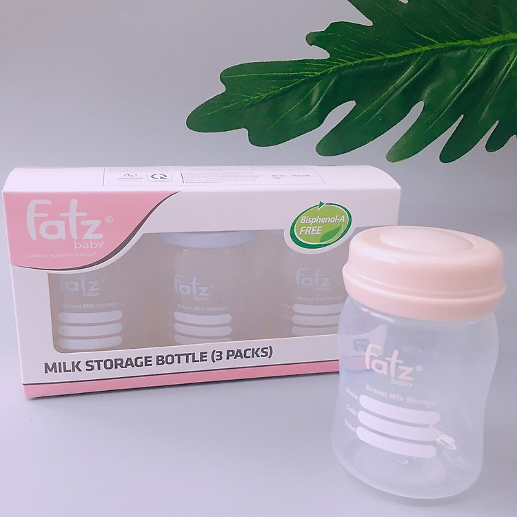 Bộ 3 Bình Trữ Sữa FATZBABY 150ml Ưu đãi - Hình ảnh 3