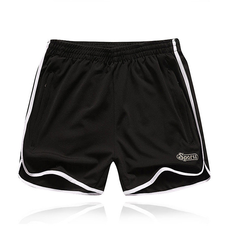 Quần Short thể thao nam GZ1788 - Đen viền trắng
