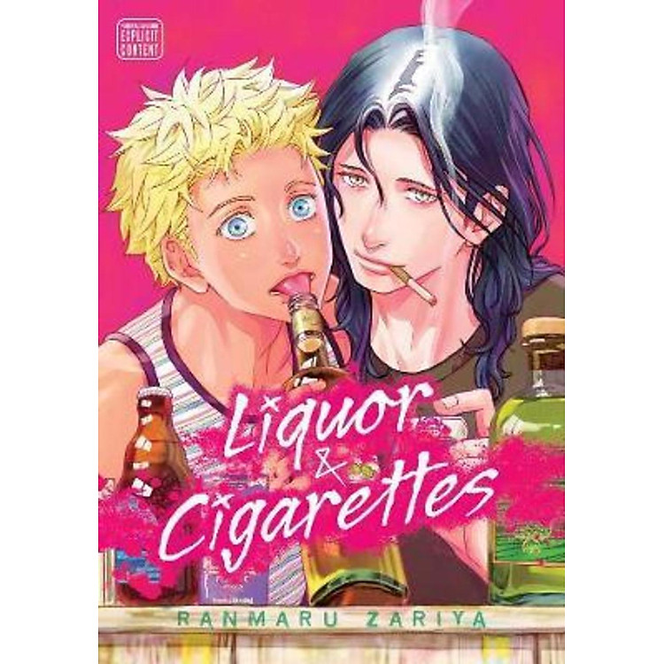 Sách - Liquor & Cigarettes by Ranmaru Zariya (US edition, paperback)