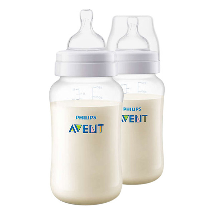 Combo 2 Bình Sữa giảm đầy hơi Philips Avent SCF816/27- 11oz - 330ml