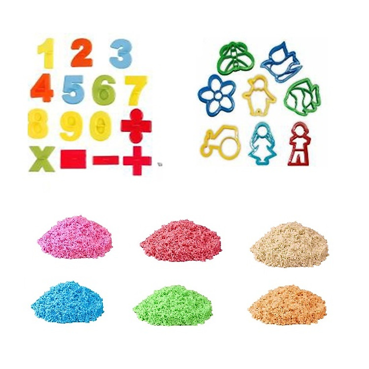 Bộ Chơi Cát Tạo Hình MS-20 Chính hãng Giá rẻ - Hình ảnh 3
