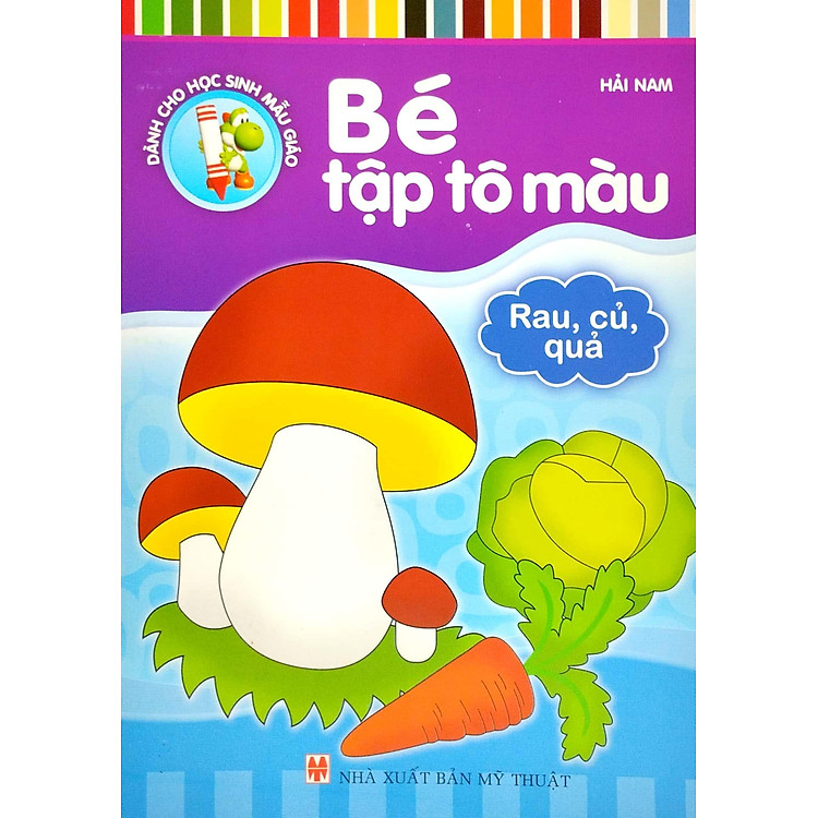 Bé Tập Tô Màu - Rau, Củ, Quả (Tái Bản 2023) - Ảnh 6