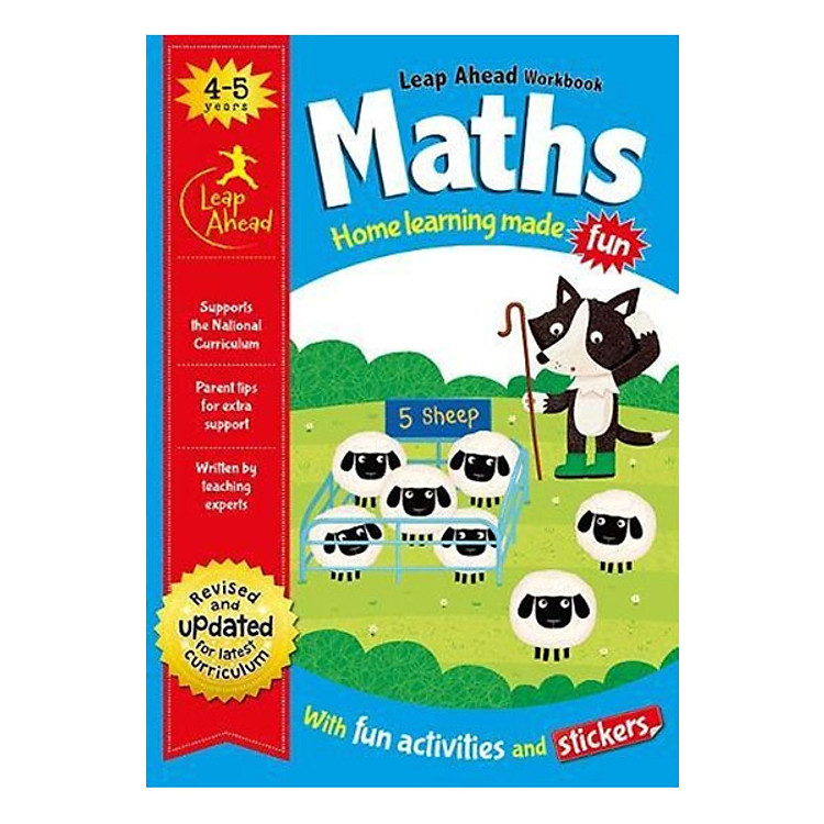 Sách Leap Ahead: 4-5 Years Maths
