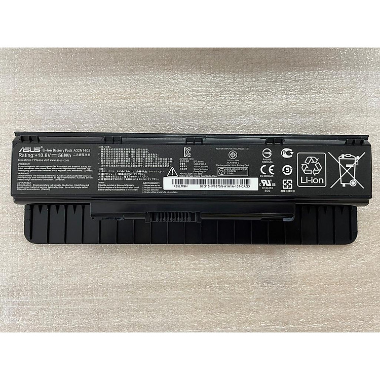 PIN Máy Tính DÀNH CHO ASUS N551 N751 G551 G771 GL551 GL771 – A32N1405 – 56WH