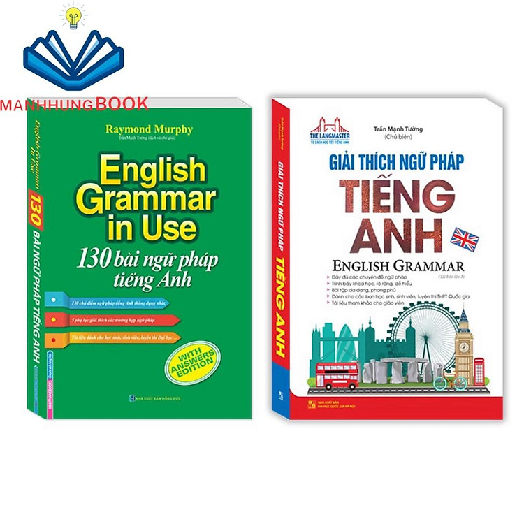 Combo 2 Cuốn 130 Bài Ngữ Pháp Tiếng Anh (Tái Bản)