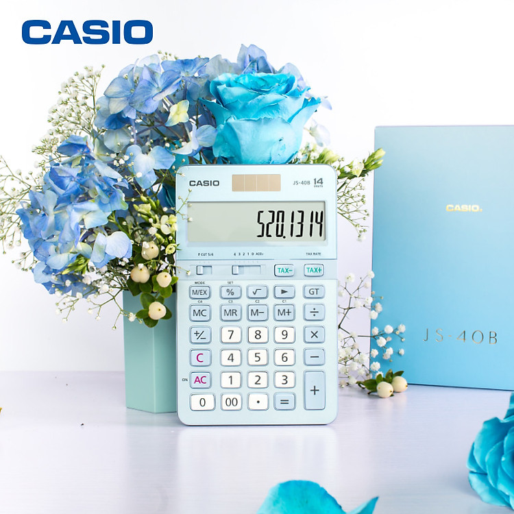 Máy Tính Casio JS-40B (Xanh) - Ảnh 7
