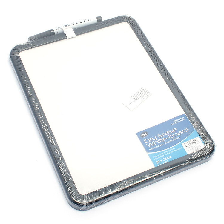 Bảng trắng 29x22cm kèm bút Uncle Bills SF0038 - giao màu ngẫu nhiên