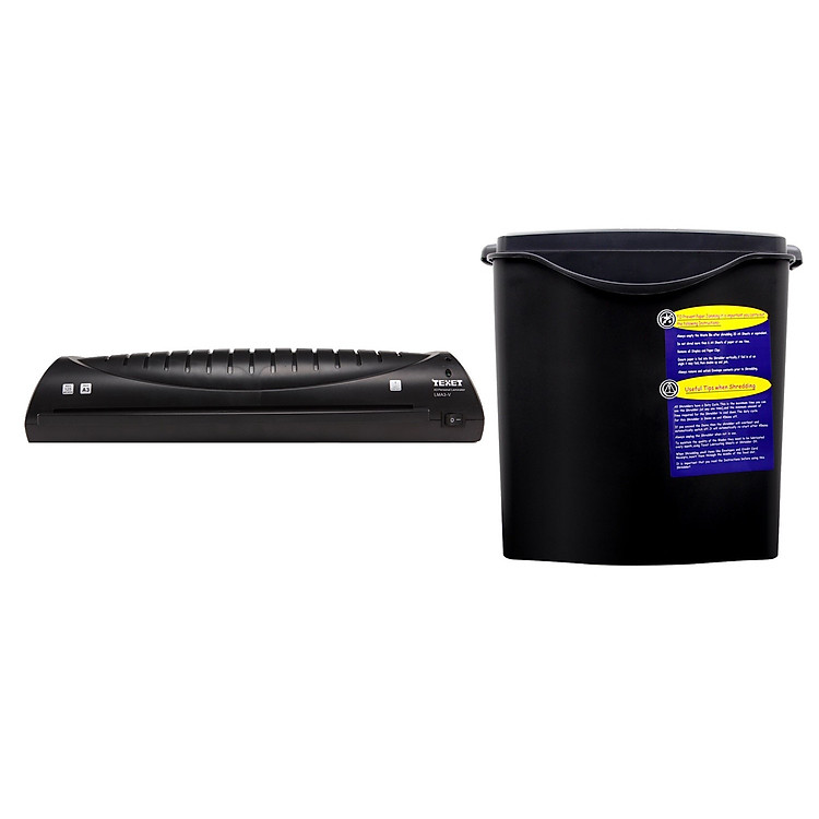 Bộ Máy ép nhựa A3 TEXET LMA3-V và Máy hủy giấy 8L TEXET PS-SC1 - COMBO-TX11 - COMBO-TX11