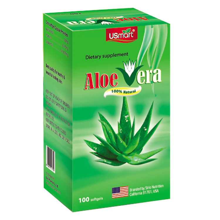 Thực Phẩm Chức Năng Giúp Chống Lão Hóa Da Aloevera Sirio Pharma (100 viên)