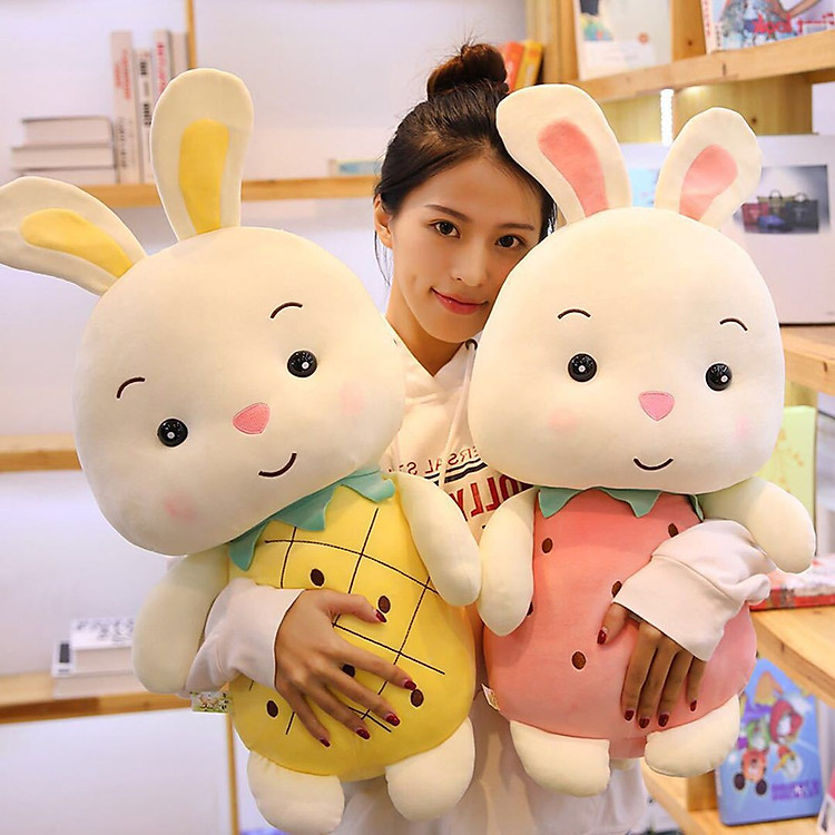 Gấu Bông Thỏ Trái Cây Siêu Mềm Chính hãng Giá rẻ - Hình ảnh 5
