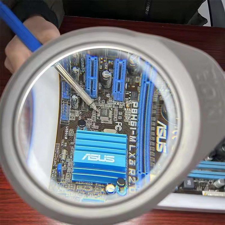 Kính Lúp Công Nghiệp Gắn Bàn TERINO DE-27W (Phóng Đại 10X và 20X) - Ảnh 4