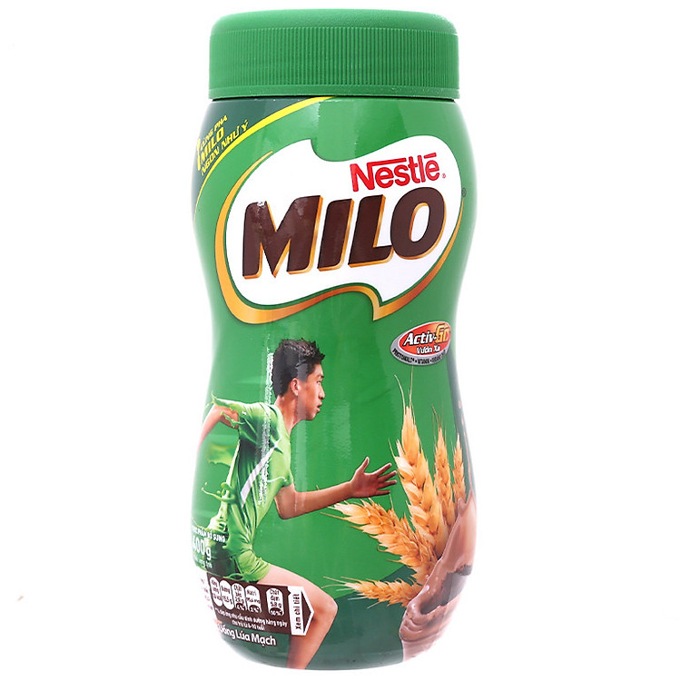 Hũ Nestle MILO Nguyên Chất 400g (Bao Bì Mới)