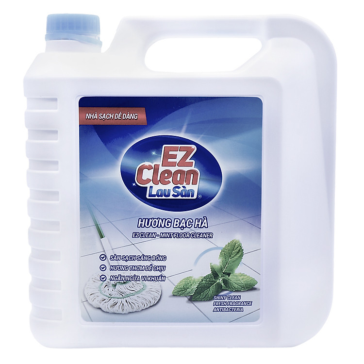 Nước Lau Sàn EZ Clean Hương Bạc Hà (5Kg)