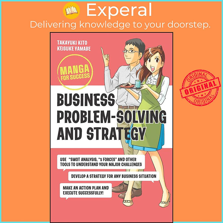 Sách - Business Problem-Solving and Strategy - Manga for Success by Keisuke Yamabe (US edition, paperback)