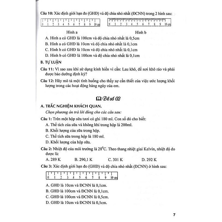 Đề Kiểm Tra Khoa Học Tự Nhiên Lớp 6 - Ảnh 6