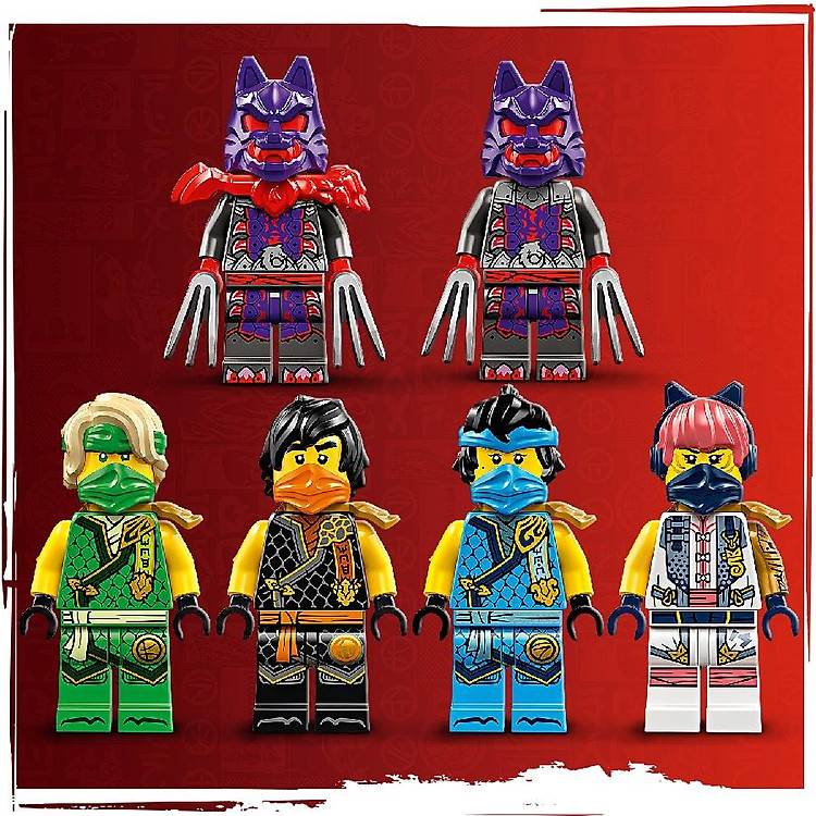 Mua LEGO NINJAGO 71820 Siêu Xe 4 Trong 1 Chính hãng Ưu đãi - Hình ảnh 4