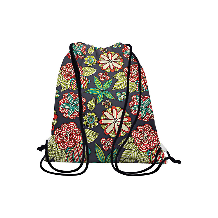Túi Rút Unisex In Hình Hoa Tám Cánh - BDHT334