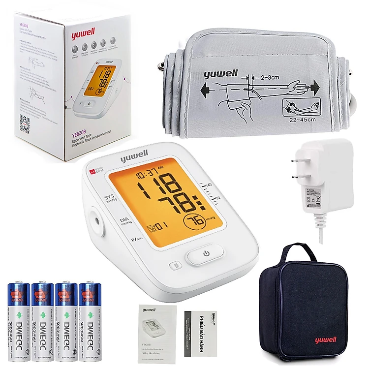 Máy đo huyết áp điện tử bắp tay YUWELL 620B