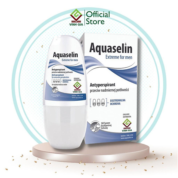 Lăn khử mùi dành cho nam Aquaselin 50ml