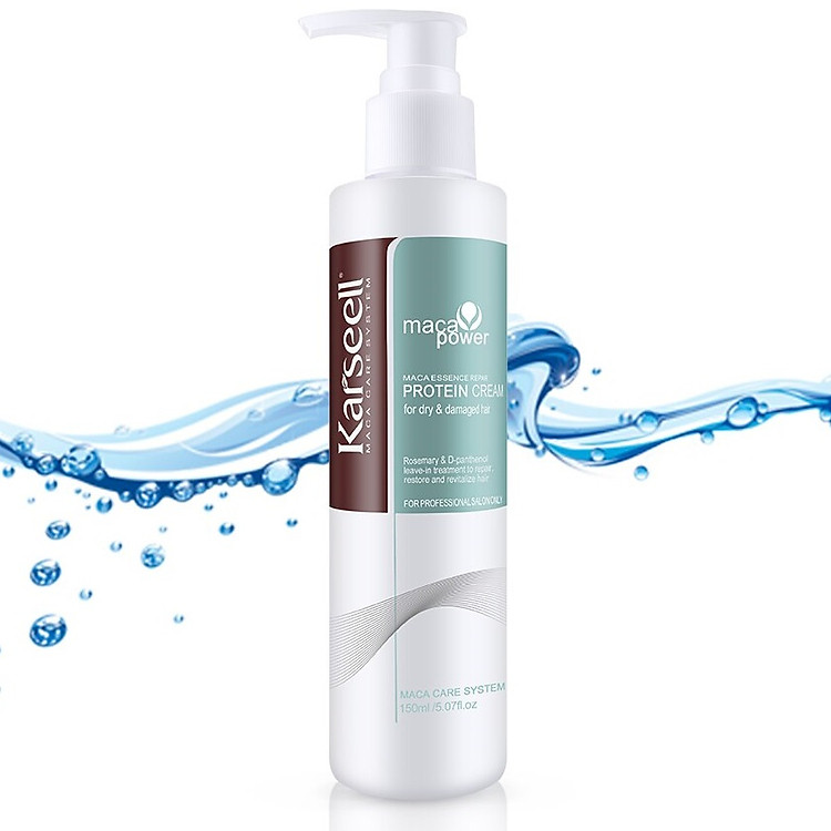 Kem dưỡng xả khô siêu mượt tóc Karseell Maca Essence repair Protein cream 150ml
