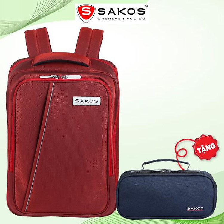 Ba Lô Laptop Sakos SBV122RDNG00 (15.6 inch) – Màu Đỏ