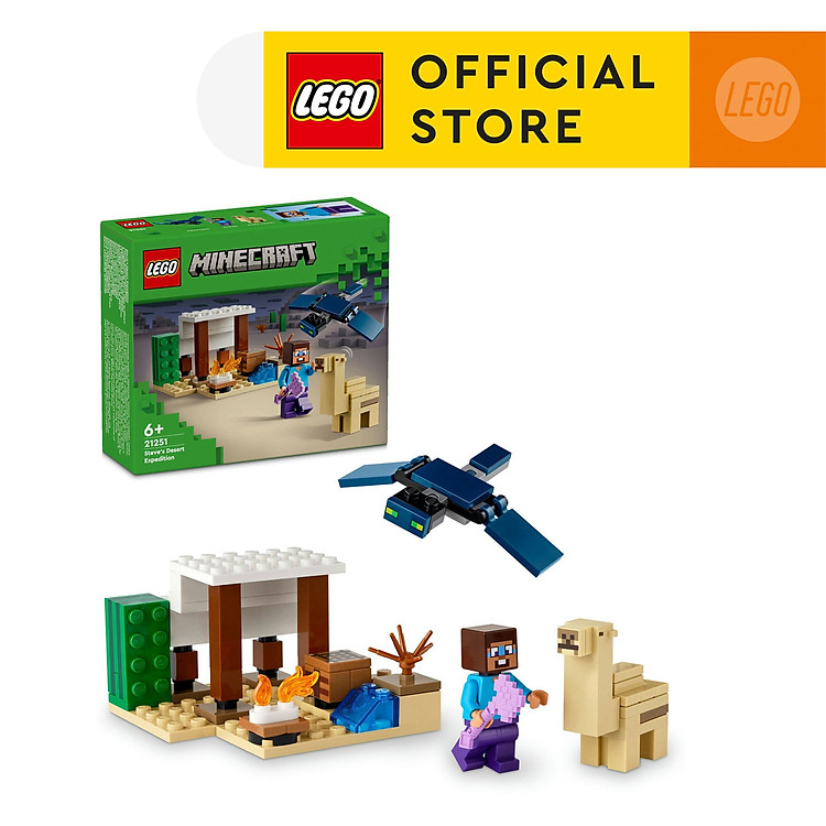 Tìm mua tại Avakids: LEGO MINECRAFT 21251 Chuyến thám hiểm đền thờ - Ngập tràn khuyến mãi