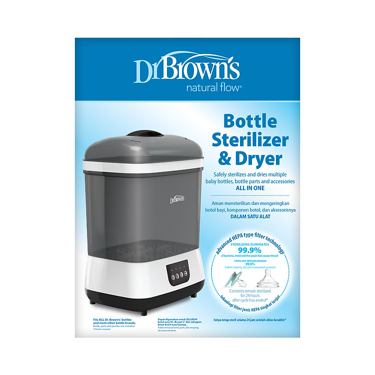 Máy tiệt trùng bình sữa Dr.Brown’s Chính hãng Giá tốt - Hình ảnh 5